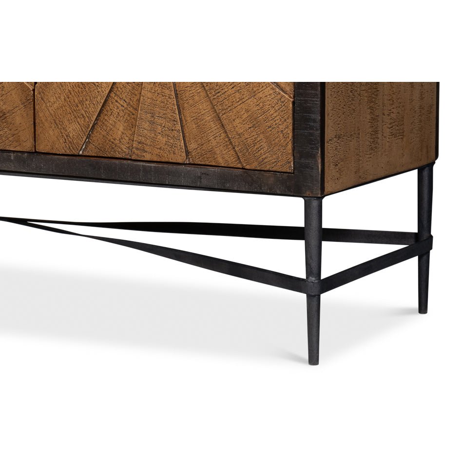 Buffet rustique Sunburst