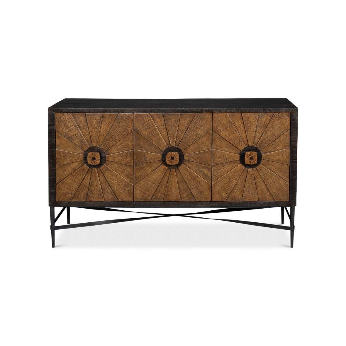 Buffet rustique Sunburst