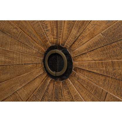 Armoire en bois Sunburst