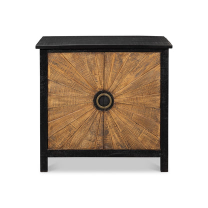 Armoire en bois Sunburst