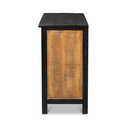 Armoire en bois Sunburst