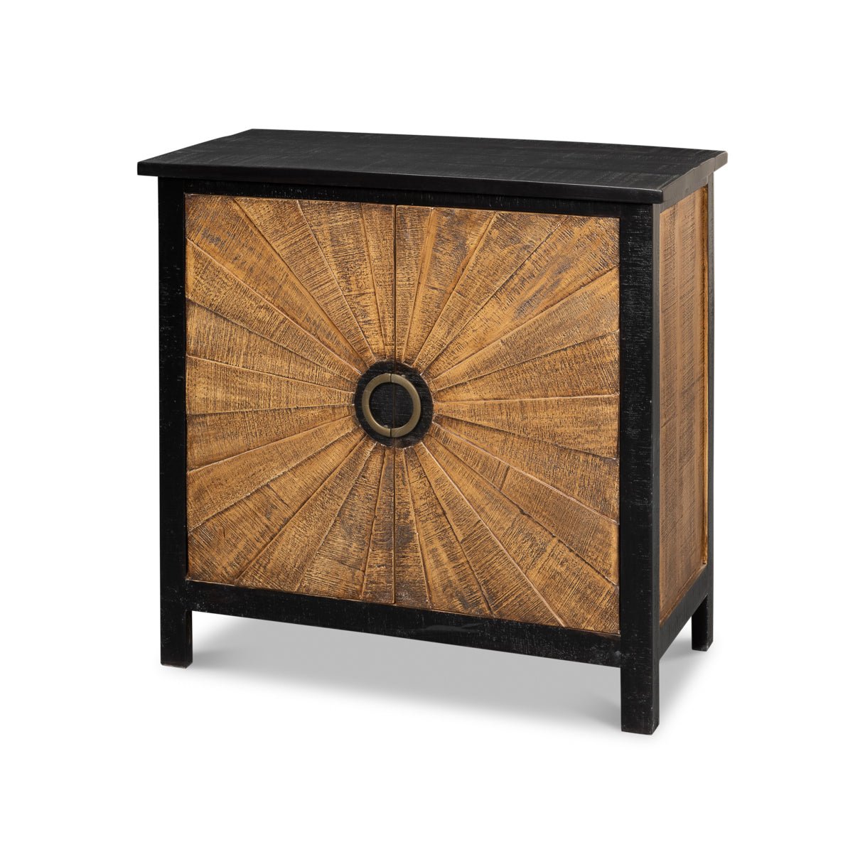 Armoire en bois Sunburst