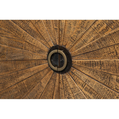 Buffet en bois Sunburst