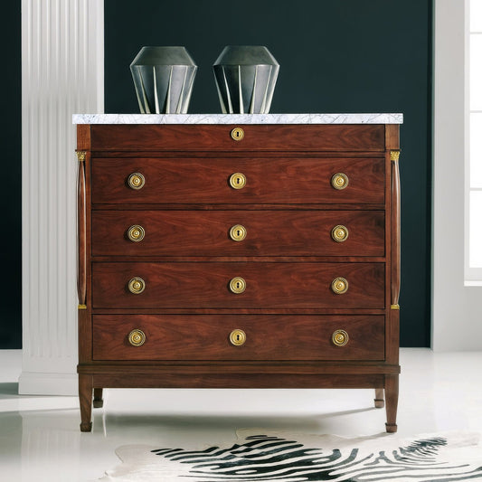 Tall Empire Chest of Drawers