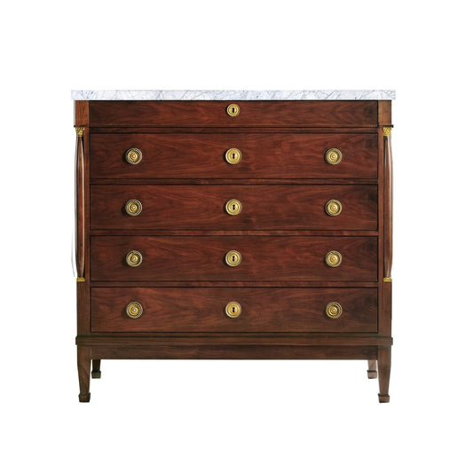 Tall Empire Chest of Drawers