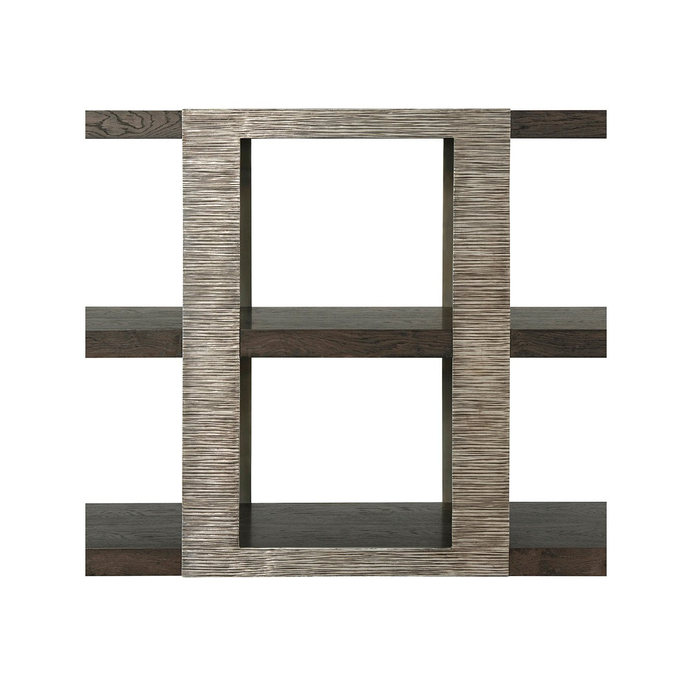 Table console industrielle moderne à trois niveaux