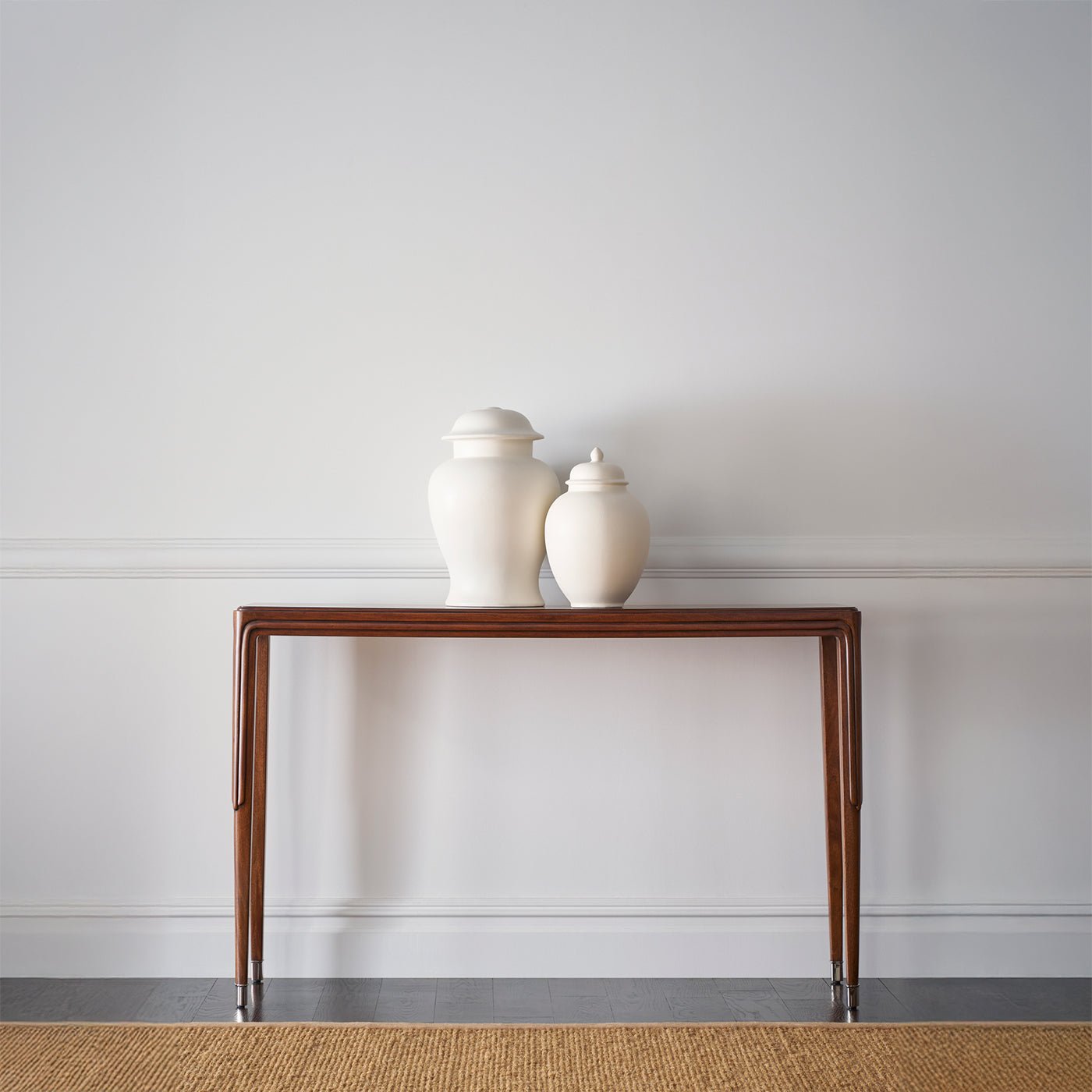 Console Art Déco en noyer