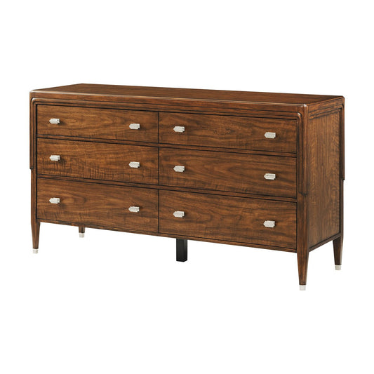 Commode Art Déco en noyer