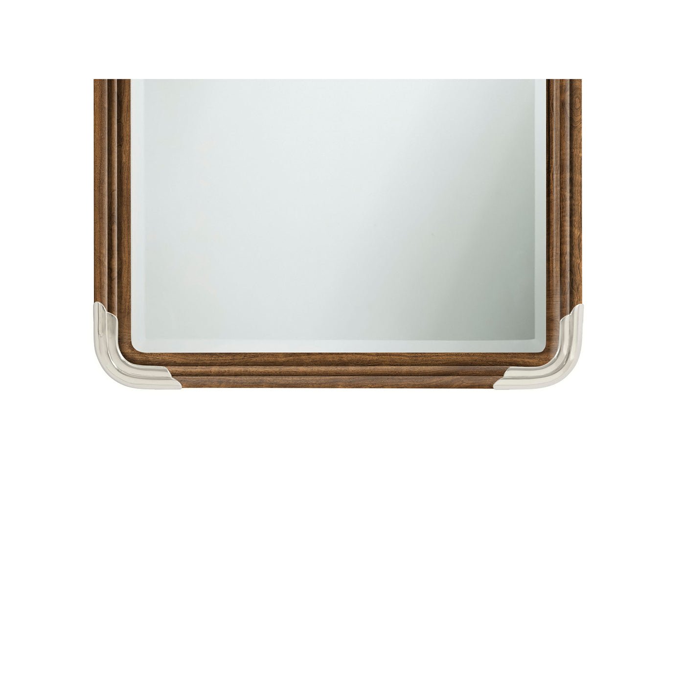 Miroir Art Déco en noyer