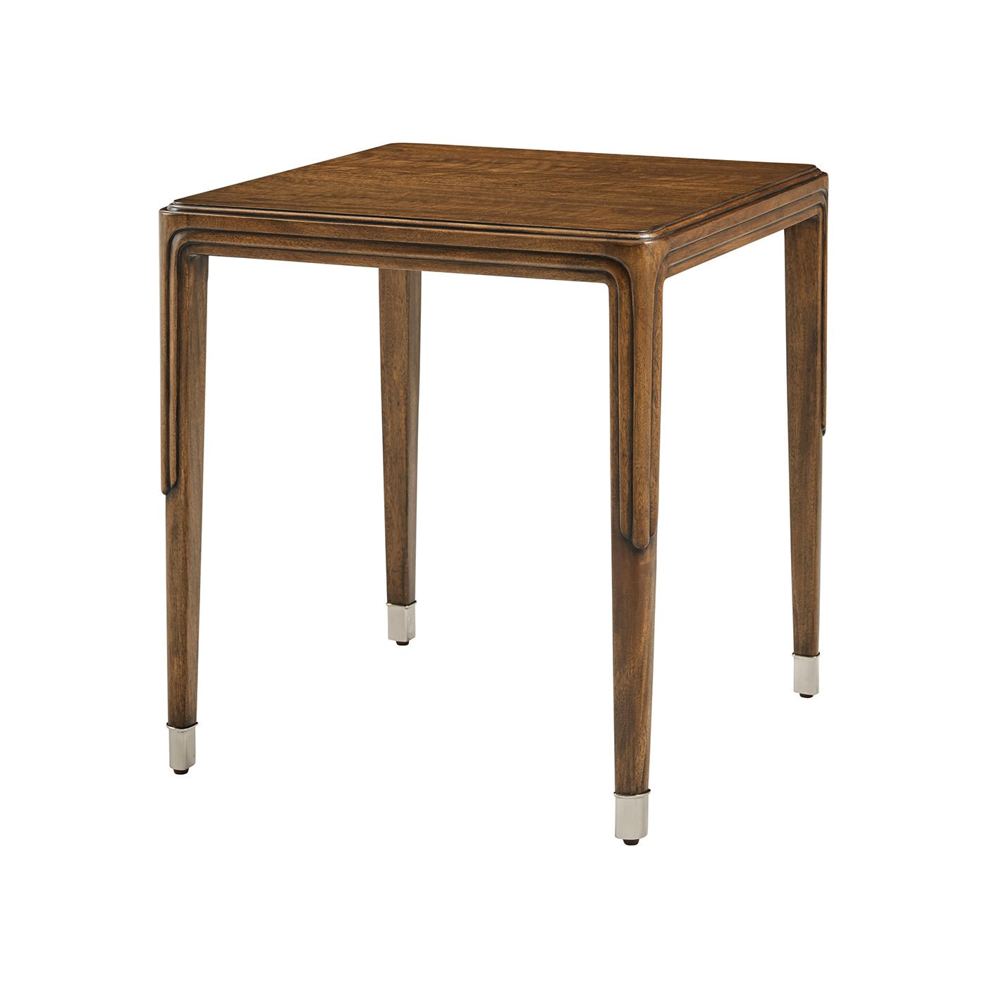 Table d'appoint Art Déco en noyer