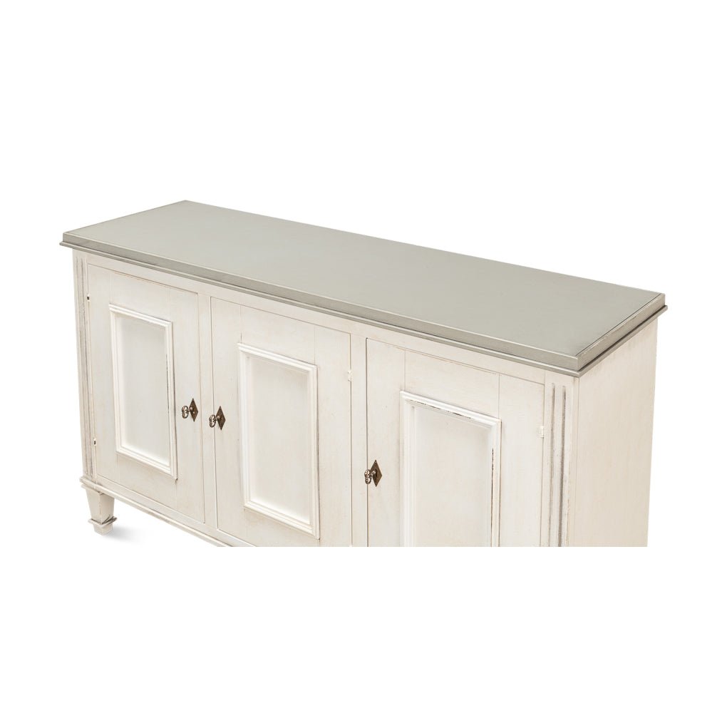 Buffet français blanc