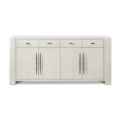 Buffet moderne blanc et organique