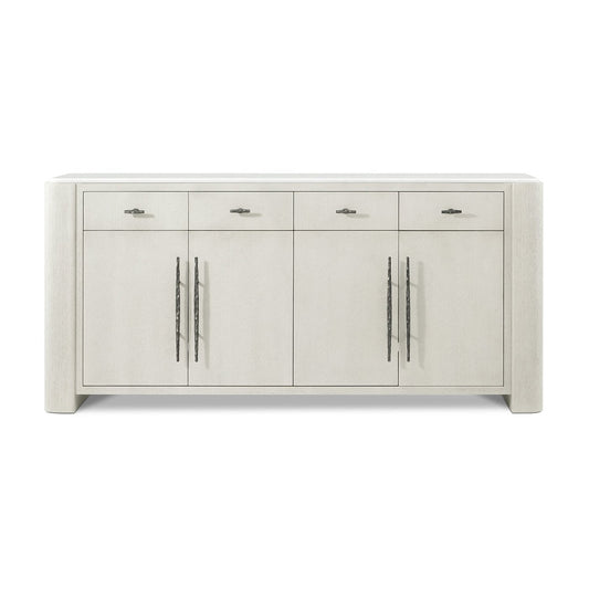 Buffet moderne blanc et organique