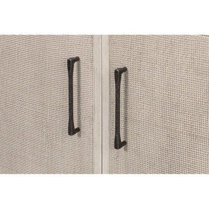Meuble d'appoint moderne peint en blanc