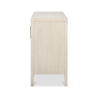 Meuble d'appoint moderne peint en blanc